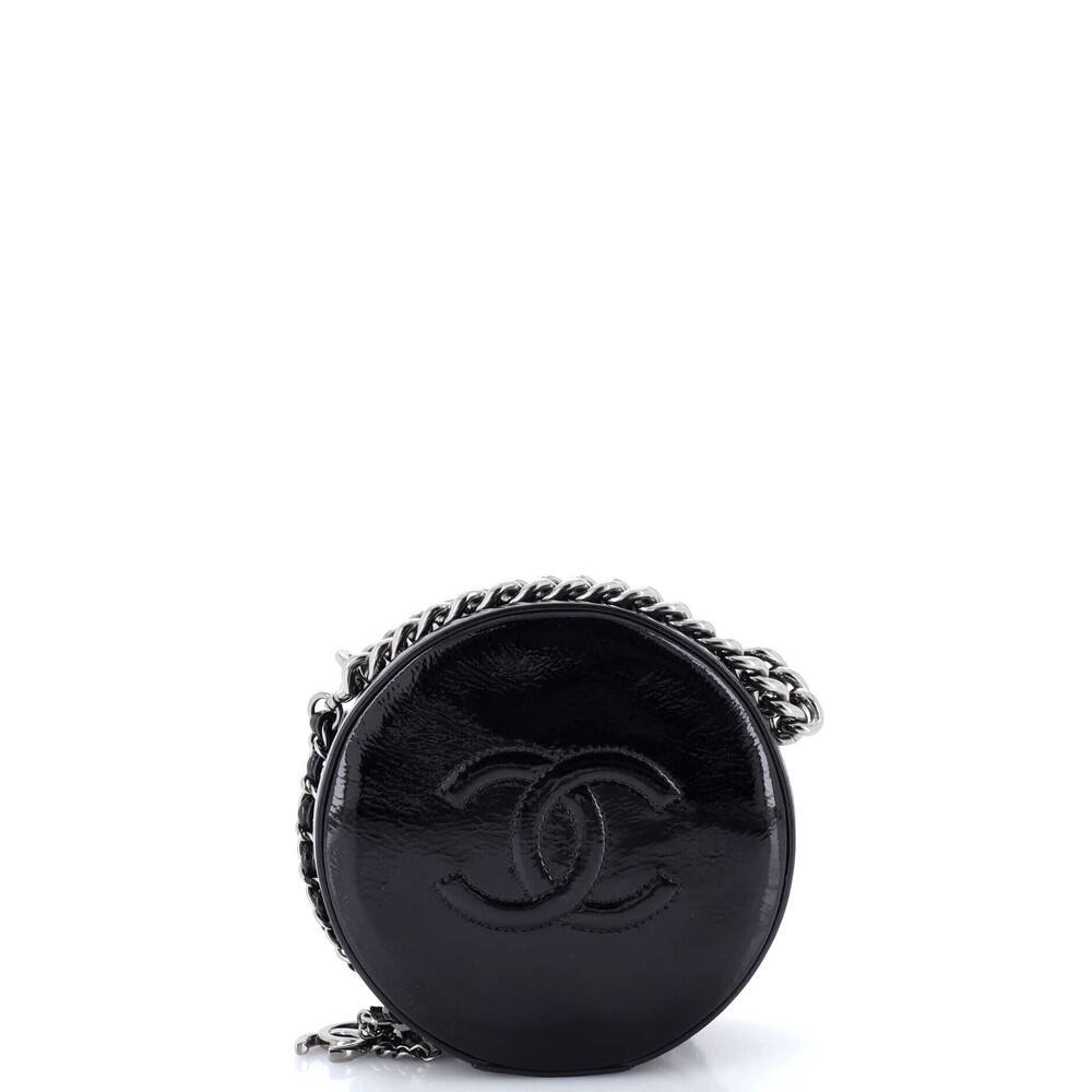 Chanel Round as Earth Crossbody Bag Patent